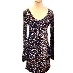 Trina Turk Leopard Print Dress, size 10